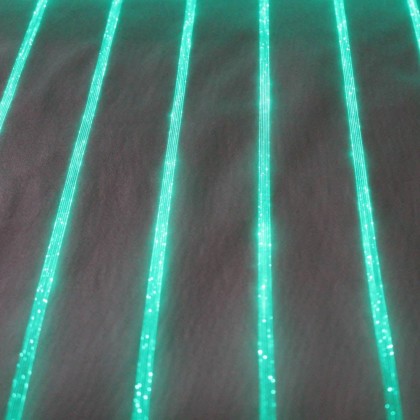 DANIELA WHITE FABRIC (LUMINOUS FIBER OPTIC FABRIC)